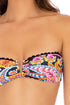 Luli Fama Moon Nights GOLD V RING BANDEAU TOP